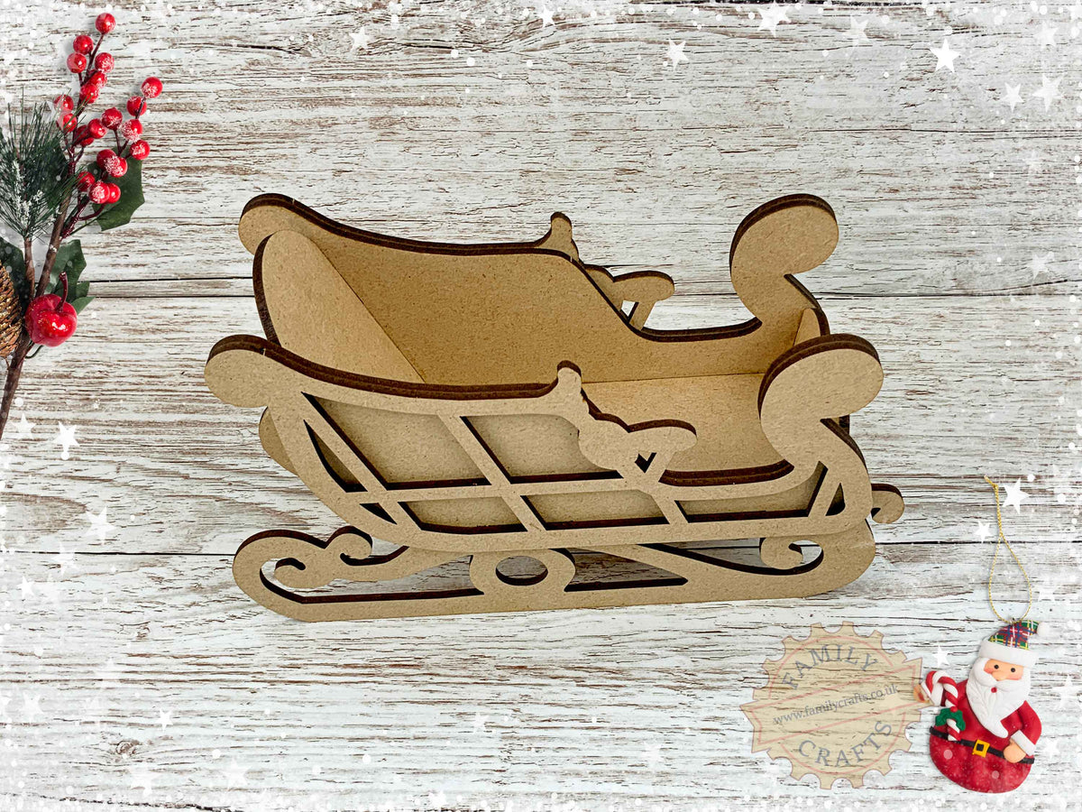 Christmas Sleigh Ornament