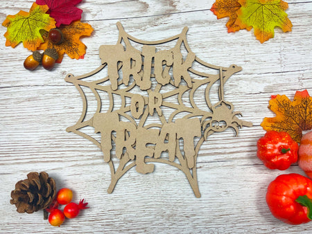 Trick or Treat Halloween Wall Sign