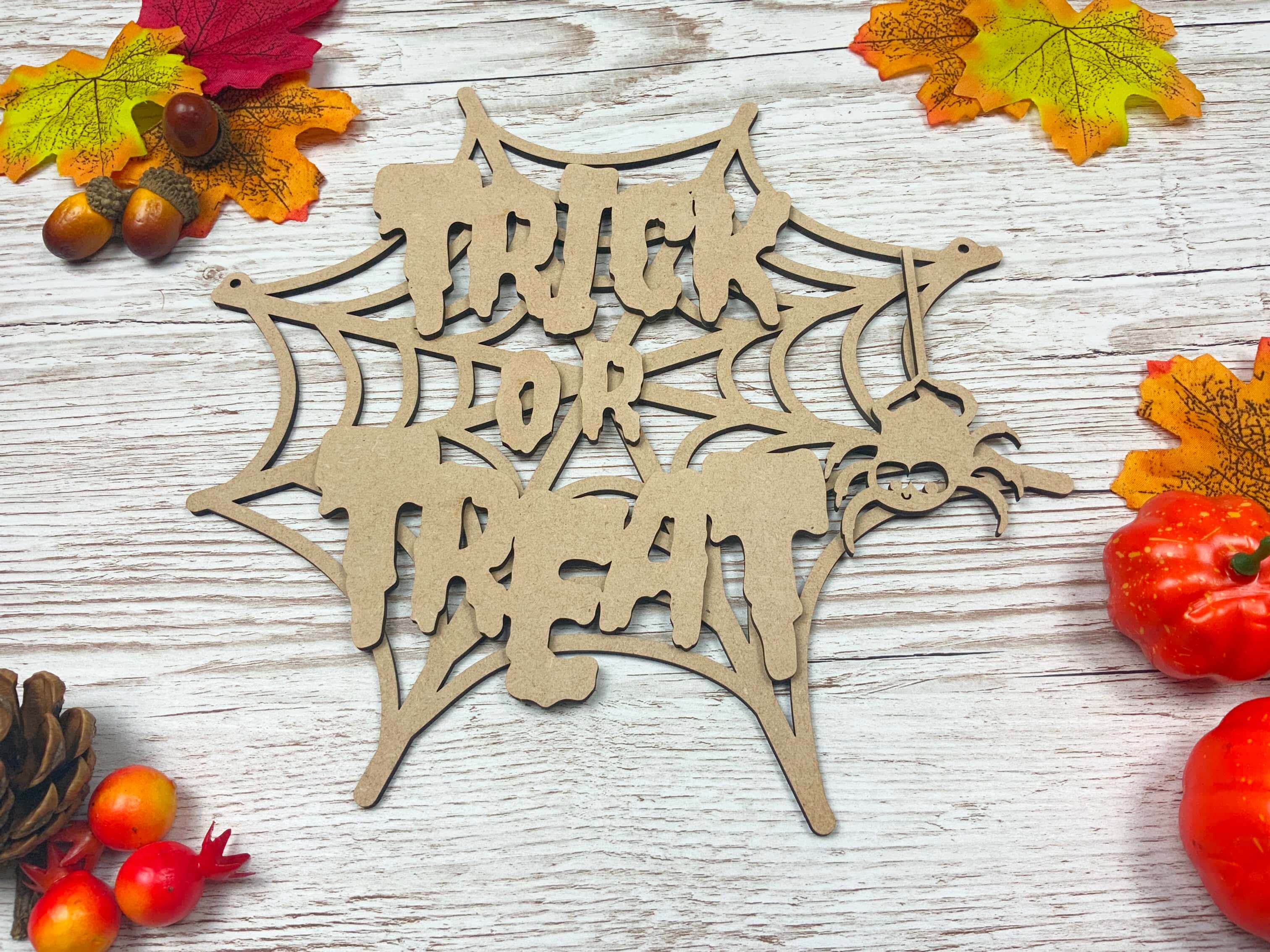 Enchanting Spooky Season Wall Plaque